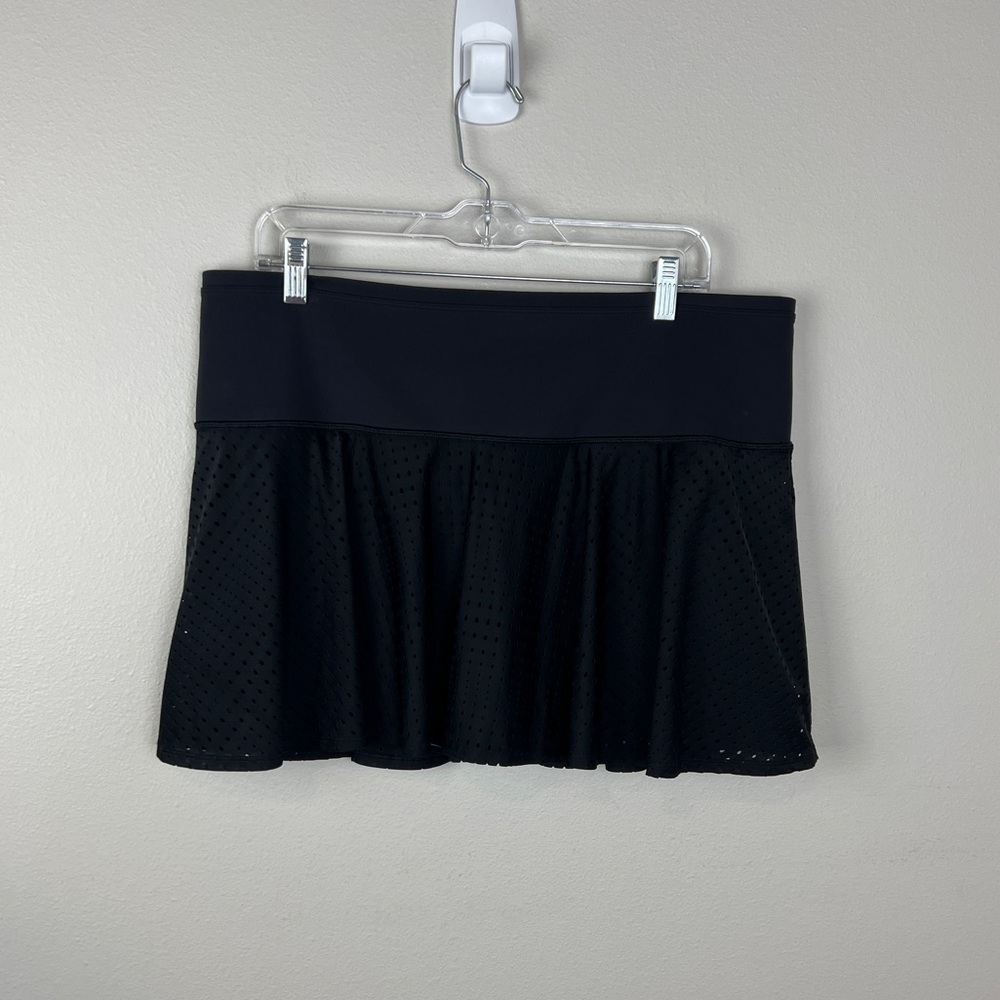 Athleta A-Game 14” Skort Skirt Mesh - Picture 2 of 7